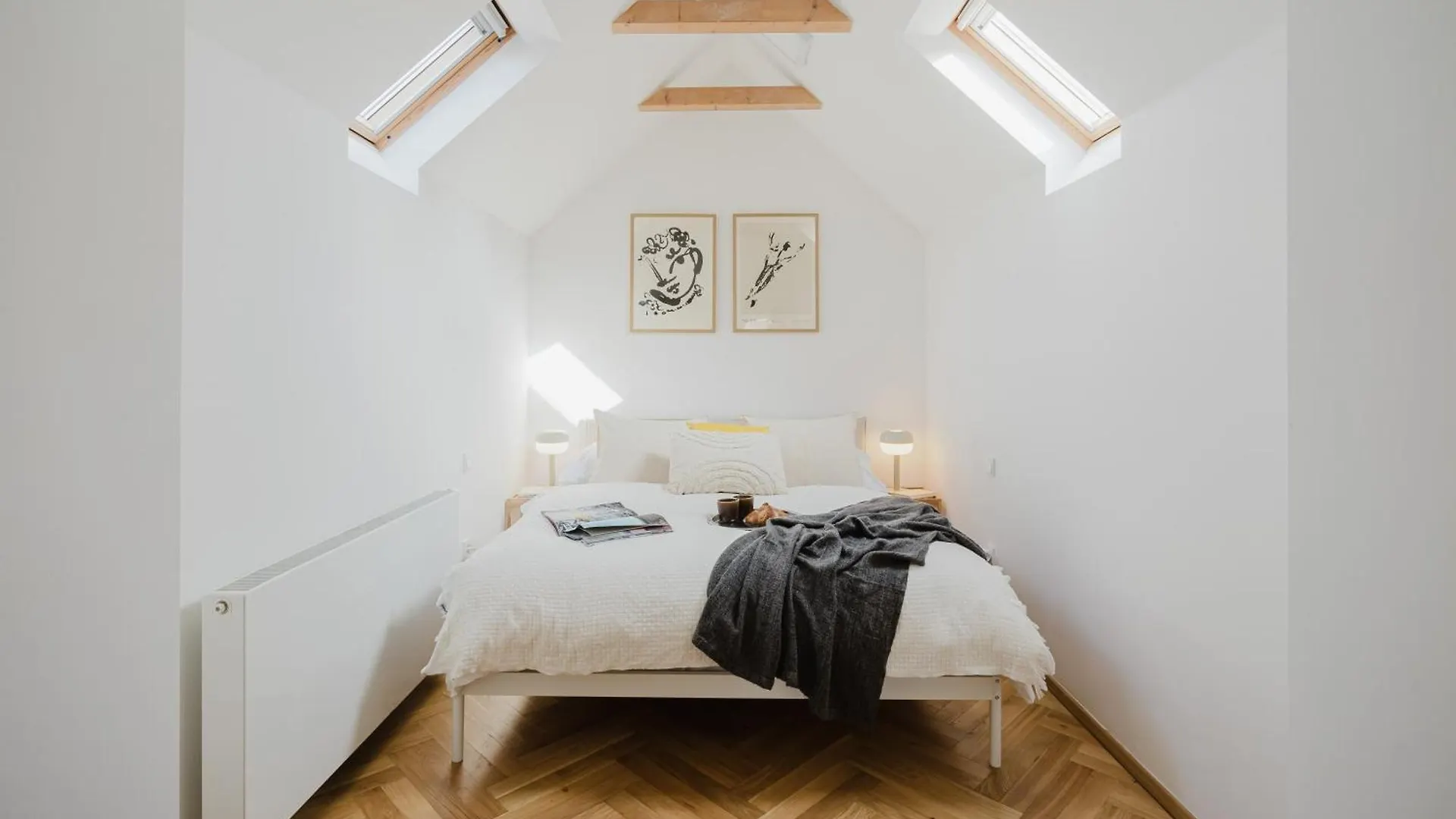 Prague Days - Attic Maisonette - Workspace - Netflix - Vinohrady Czech Republic
